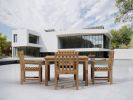 WINDSOR CLASSIC ARMCHAIR 5-PCS DINING TABLE SET