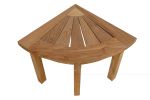 SHOWER CORNER STOOL