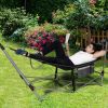 Portable Camping Foldable Hammock with Stand and Carry Case