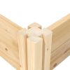 Wood Raised Garden Bed - Made in USA