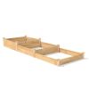 Cedar Wood Raised Garden Bed - Made in USA