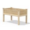 Farmhouse Cedar Elevated Victory Garden Bed - Made in USA