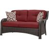 Outdoor Resin Wicker 6-Piece Patio Furniture Set with Seat Cushions
