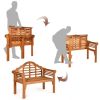 FarmHome 2 Seater Garden Eucalyptus Bench