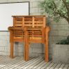 FarmHome 2 Seater Garden Eucalyptus Bench