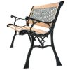 Outdoor Patio Park Cast Iron Garden Porch Chair Bench