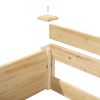 Outdoor Pine Wood Raised Garden Bed Planter Box - Made in USA