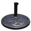 Bronze Finish Heavy Duty Outdoor Umbrella Base Stand