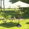 Bronze Finish Heavy Duty Outdoor Umbrella Base Stand