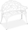 Outdoor Patio Garden Bench with Backrest