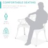 Outdoor Patio Garden Bench with Backrest