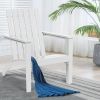 Indoor/Outdoor Acacia Wood Adirondack Lounge Armchair