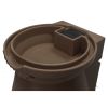 65-Gallon Plastic Urn Rain Barrel with Planter Top