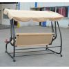 Outdoor 3-Person Canopy Swing for Porch Patio or Deck